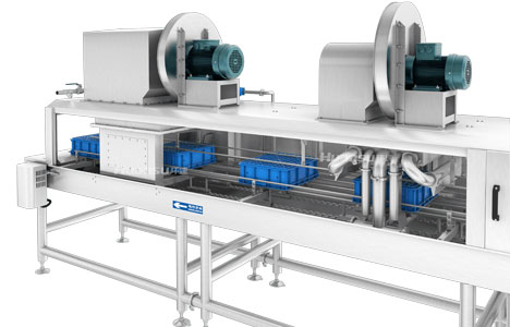 環(huán)速容器滅菌清洗機-風干及烘干部分