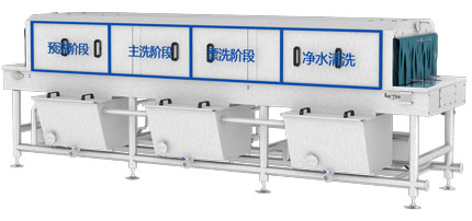 環(huán)速洗筐機-四段清洗