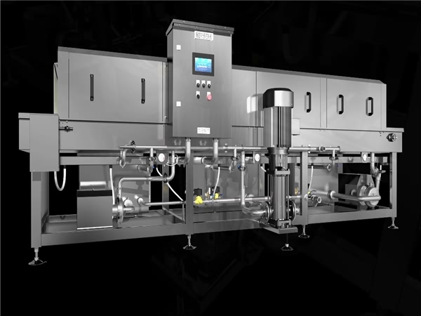 洗筐機，食品筐清洗機，消毒洗箱機