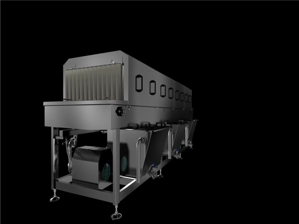 周轉(zhuǎn)箱工作原理，明超洗箱機(jī)，周轉(zhuǎn)箱清洗機(jī)，周轉(zhuǎn)筐清洗機(jī)