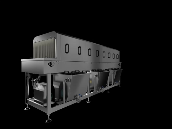 供應(yīng)山東不銹鋼周轉(zhuǎn)筐洗筐機(jī)，洗箱機(jī)，塑料筐洗筐機(jī)，