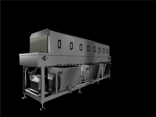 供應(yīng)山東不銹鋼周轉(zhuǎn)筐洗筐機(jī)，洗箱機(jī)，塑料筐洗筐機(jī)，