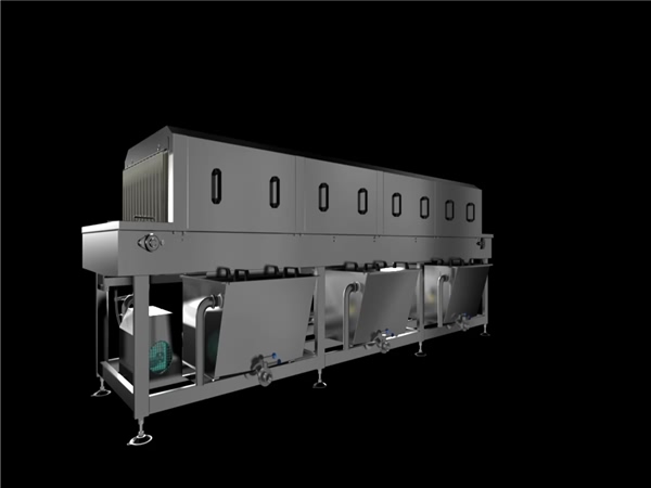 供應(yīng)新型周轉(zhuǎn)箱洗筐機，食品周轉(zhuǎn)箱清洗機，周轉(zhuǎn)箱洗箱機，洗筐機廠家，放心