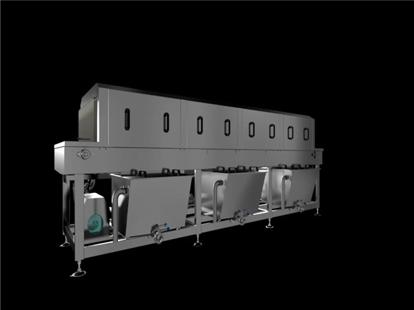 蒸籠清洗機(jī)，運(yùn)輸箱清洗機(jī)，洗筐機(jī)，洗箱機(jī)，金屬周轉(zhuǎn)筐清洗機(jī)