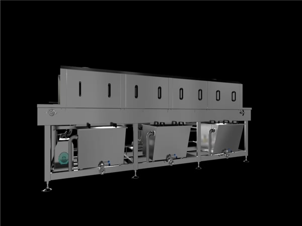周轉(zhuǎn)筐清洗機(jī)，筐箱滅菌清洗，周轉(zhuǎn)筐清洗500~800只，小時(shí)