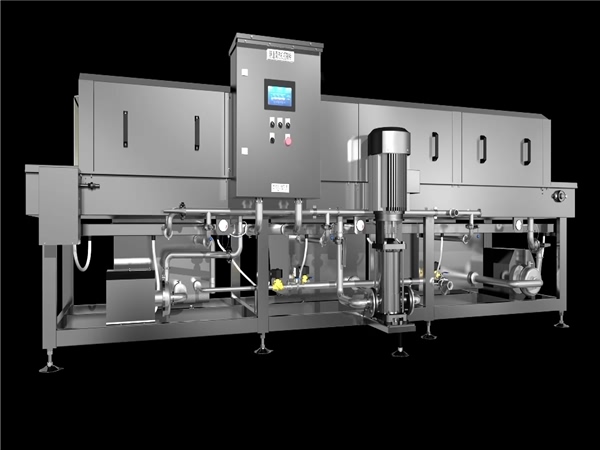 周轉容器清洗機，適用于食品周轉容器清洗滅菌，-環(huán)速