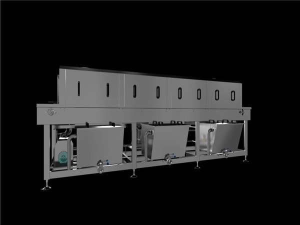 周轉容器清洗機，適用于食品周轉容器清洗滅菌，-環(huán)速