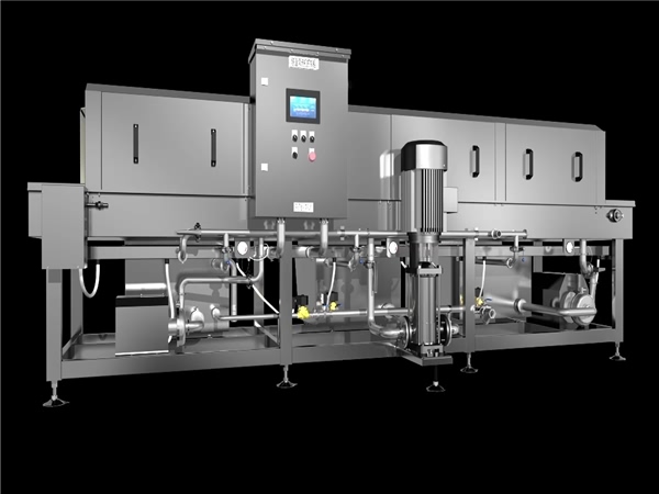 環(huán)速洗筐機(jī)，2個(gè)人可完成整個(gè)清洗過程，效率高能耗低益比體驗(yàn)