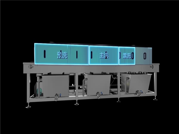 肉類周轉(zhuǎn)筐清洗機(jī)選擇環(huán)速，質(zhì)量保證