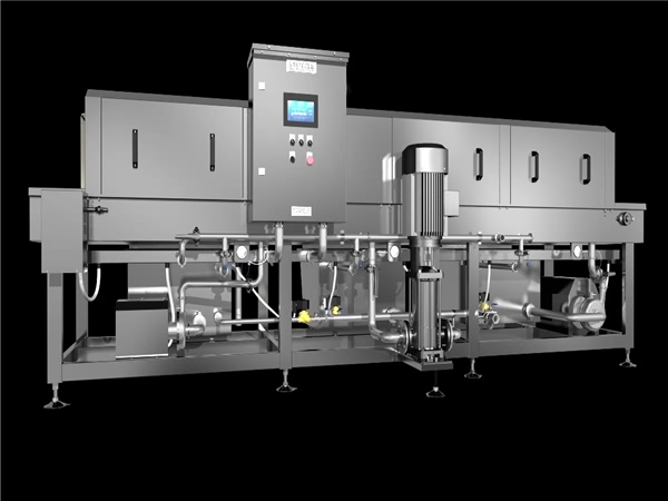 自動(dòng)洗箱機(jī)，消毒洗箱機(jī)，周轉(zhuǎn)筐清洗機(jī)