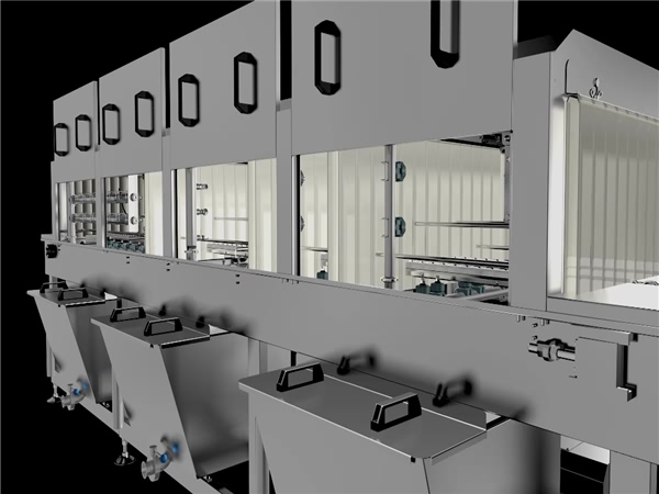 洗箱機(jī)廠家，洗箱機(jī)價格，塑料筐清洗機(jī)