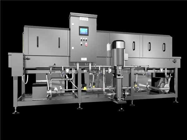 食品筐清洗機，食品托盤清洗機，周轉筐清洗機