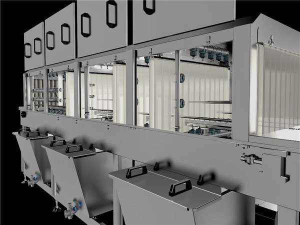 噴淋洗筐機，周轉筐清洗機，洗箱機價格