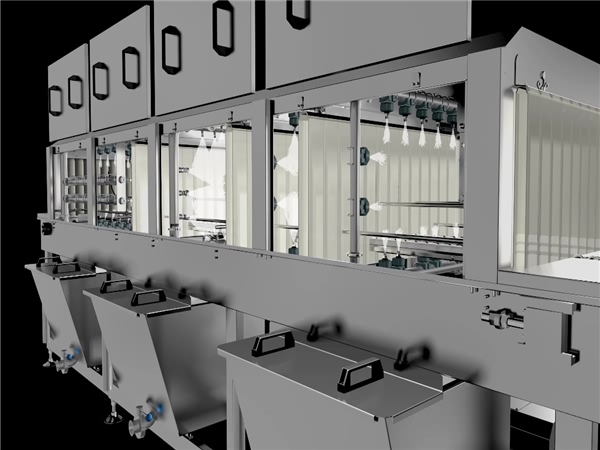 洗箱機(jī)，周轉(zhuǎn)箱滅菌清洗機(jī)，周轉(zhuǎn)箱清洗機(jī)高質(zhì)廠家