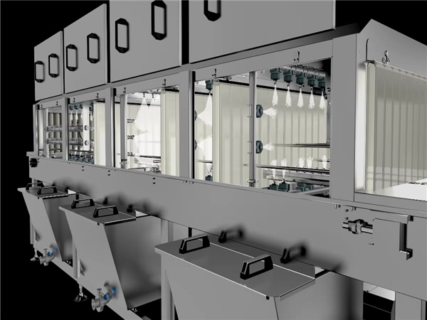 洗箱機(jī)，周轉(zhuǎn)箱滅菌清洗機(jī)，周轉(zhuǎn)箱清洗機(jī)高質(zhì)廠家