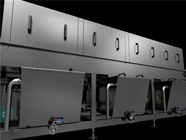 周轉(zhuǎn)箱清洗機(jī)，果蔬氣泡清洗機(jī)，檳榔篩盤清洗機(jī)，洗盤機(jī)，洗筐機(jī)