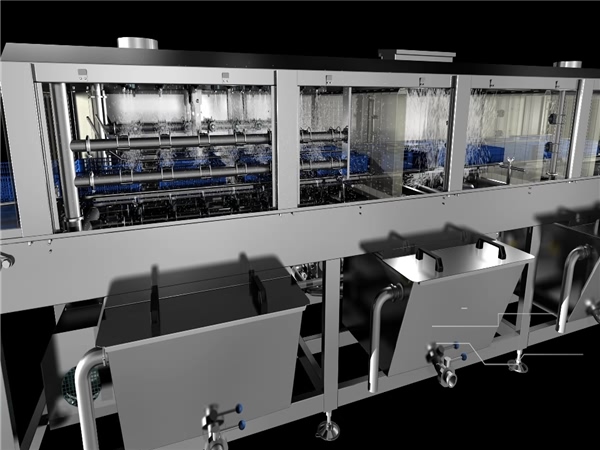 家禽雛雞塑料筐清洗機，洗筐機_清洗機_清洗設備_食品通用機械