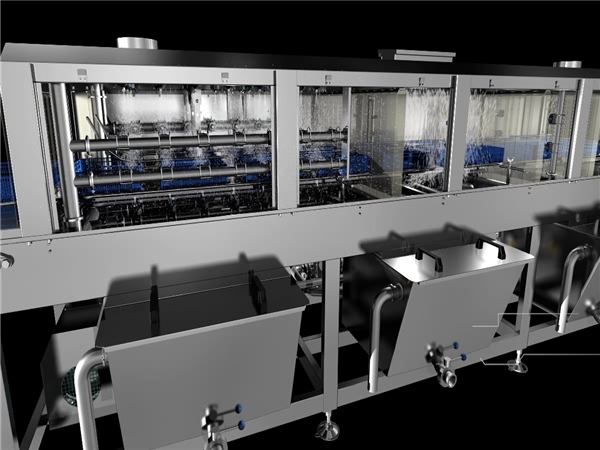 家禽雛雞塑料筐清洗機，洗筐機_清洗機_清洗設備_食品通用機械