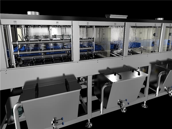 食品周轉(zhuǎn)筐清洗機(jī)批發(fā)_型號(hào)_廠家_價(jià)格，報(bào)價(jià)