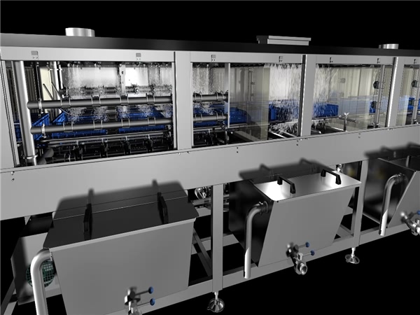 食品筐清洗機(jī)_食品筐清洗機(jī)，盤子清洗機(jī)，周轉(zhuǎn)箱，全自動(dòng)洗筐機(jī)