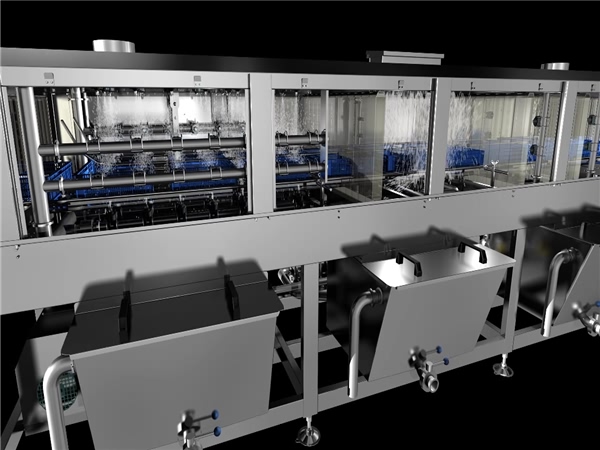 食品筐清洗機(jī)_食品筐清洗機(jī)，盤子清洗機(jī)，周轉(zhuǎn)箱，全自動(dòng)洗筐機(jī)