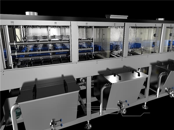 食品筐清洗機(jī)、配件箱清洗機(jī)、零部件箱清洗機(jī)