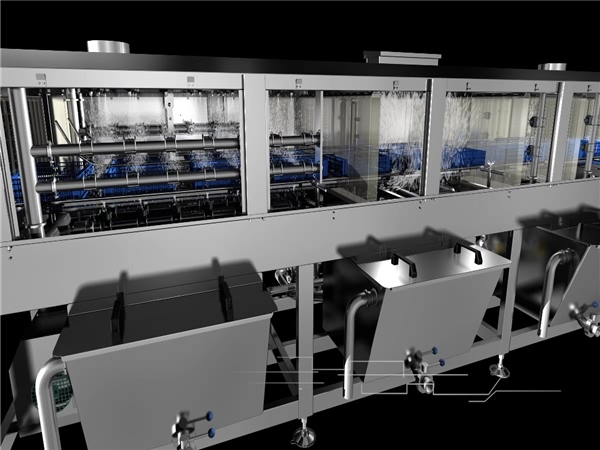 食品筐清洗機(jī)、配件箱清洗機(jī)、零部件箱清洗機(jī)