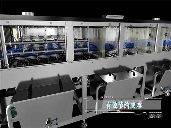 廠家供應(yīng)新一代周轉(zhuǎn)箱清洗機(jī)，塑料筐，托盤清洗，洗筐機(jī)設(shè)備