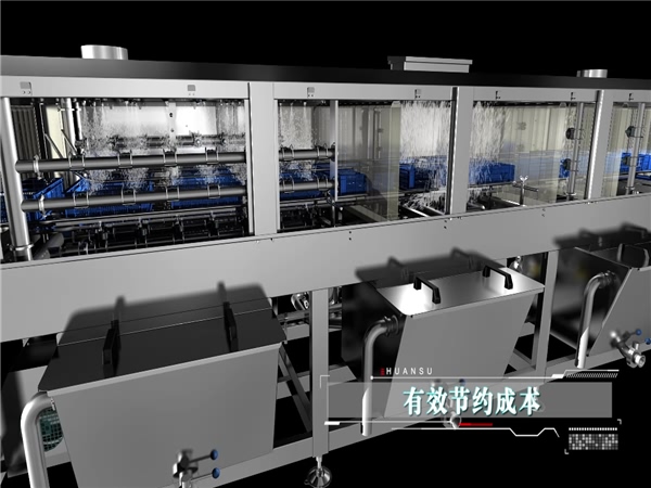 廠家供應(yīng)新一代周轉(zhuǎn)箱清洗機(jī)，塑料筐，托盤清洗，洗筐機(jī)設(shè)備