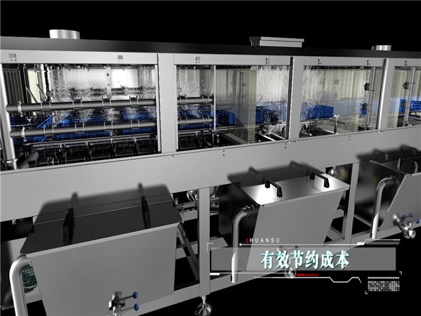 全自動(dòng)洗筐機(jī)，大洋牌周轉(zhuǎn)箱清洗機(jī)，啤酒筐清洗機(jī)