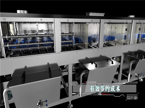 全自動(dòng)洗筐機(jī)，大洋牌周轉(zhuǎn)箱清洗機(jī)，啤酒筐清洗機(jī)