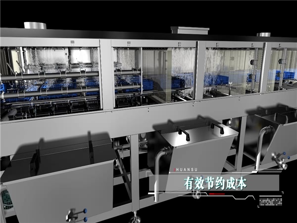 廠家銷售全自動(dòng)周轉(zhuǎn)箱洗筐機(jī)，烘干式清洗機(jī)，周轉(zhuǎn)筐清洗機(jī)