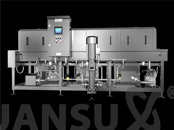 周轉(zhuǎn)箱清洗機(jī)，塑料盤清洗機(jī)，高壓噴淋洗筐機(jī)