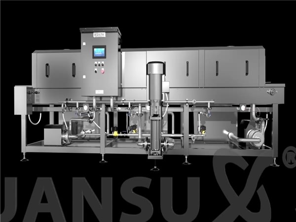 大型周轉(zhuǎn)箱清洗機(jī)，不銹鋼自動(dòng)噴淋料筐清洗機(jī)，高溫殺菌清洗機(jī)