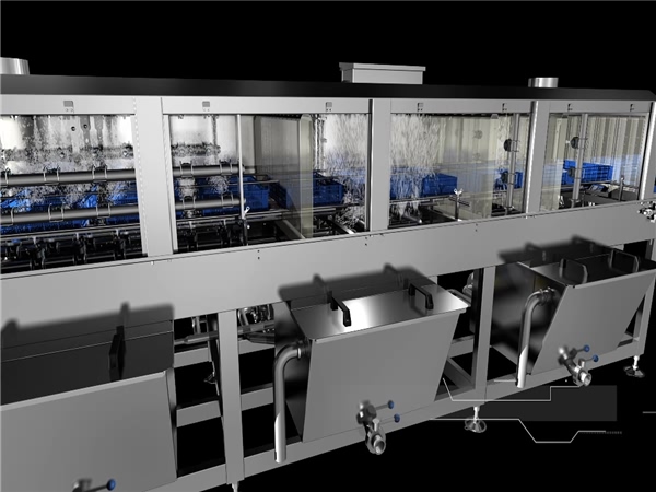 周轉(zhuǎn)箱清洗機(jī)，冷凍盤清洗機(jī)，廠家銷售