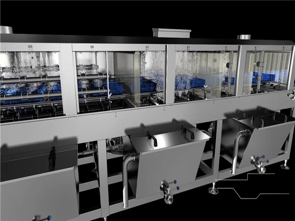 周轉(zhuǎn)箱清洗機(jī)，冷凍盤清洗機(jī)，廠家銷售